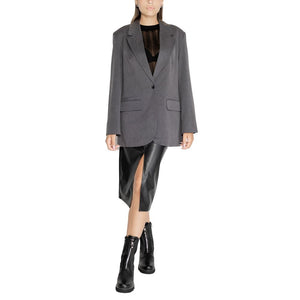 Only Gray Recycled Polyester Blazer