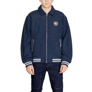 Tommy Hilfiger Jeans Blue Recycled Polyester Jackets And Coat