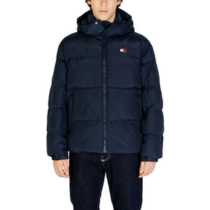 Tommy Hilfiger Jeans Blue Recycled Polyester Coat