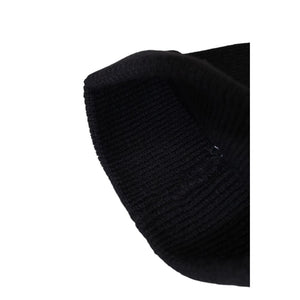 Antony Morato Black Wool Cap (Baseball Hat)