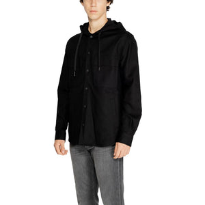 Antony Morato Black Cotton Shell Jacket