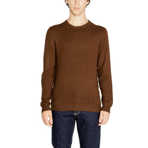 Antony Morato Brown Viscose Sweatshirt
