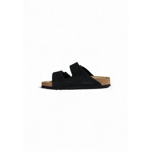 Birkenstock Black Suede Leather Sandals