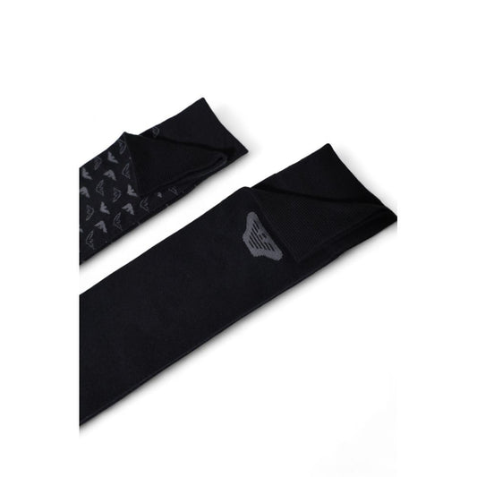 Emporio Armani Underwear Black Cotton Socks
