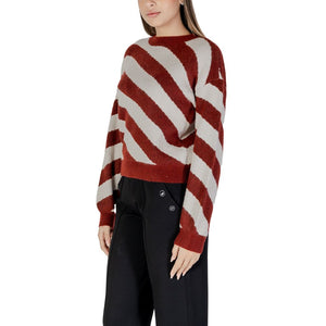 Vero Moda Bordeaux Recycled Polyester Sweatshirt
