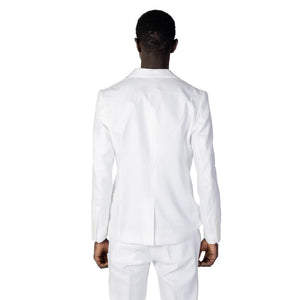 Antony Morato White Linen Blazer