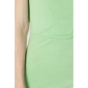 Only Turquoise Metal Short Dress