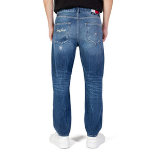 Tommy Hilfiger Jeans Blue Cotton Slim Fit Jeans