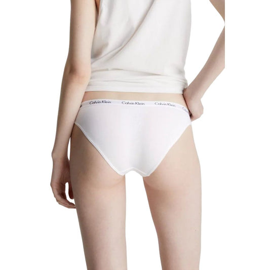 Calvin Klein Underwear White Cotton Pantie