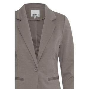ICHI Beige Polyester Blazer