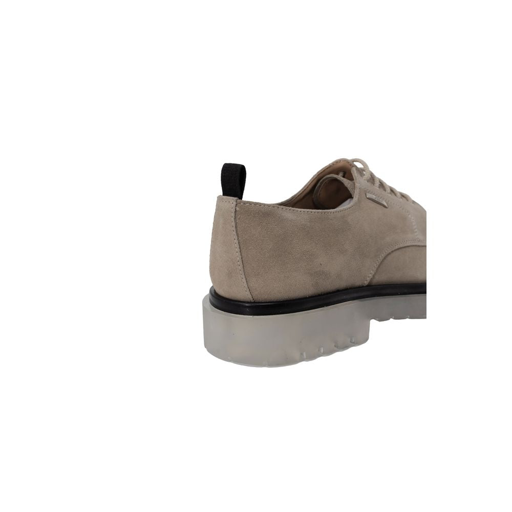 Antony Morato Beige Polyethylene Oxfords And Derbies