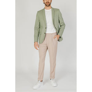 Antony Morato Green Cotton Blazer