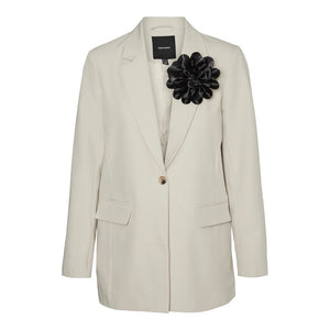 Vero Moda Beige Polyester Blazer