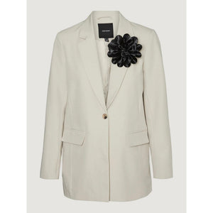 Vero Moda Beige Polyester Blazer