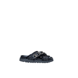 Cult Black Polyethylene Sandals