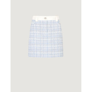 Morgan De Toi Blue Polyester Mini Skirt