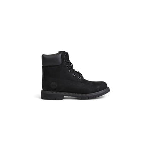 Timberland Black Recycled Leather Lace-Up Boots