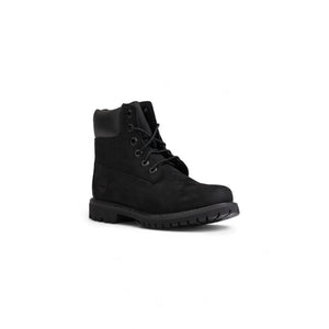 Timberland Black Recycled Leather Lace-Up Boots