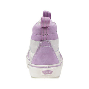 Vans Purple Leather High Top Sneakers