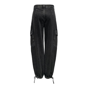Only Black Cotton Boyfriend Jeans