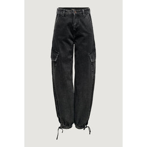 Only Black Cotton Boyfriend Jeans