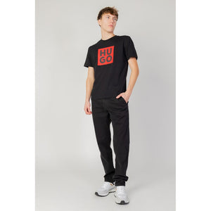 Hugo Boss Black Cotton Chino Pants