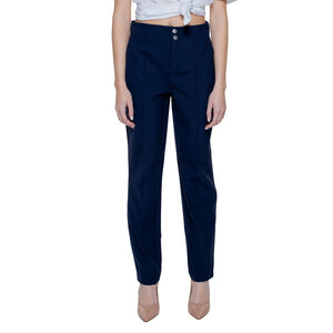 Street One Blue Polyamide Pant