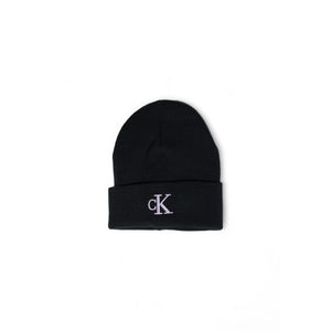 Calvin Klein Jeans Black Recycled Polyester Cap (Baseball Hat)