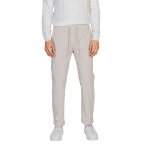 Antony Morato Beige Polyester Casual Pants