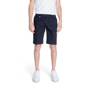 Antony Morato Black Cotton Bermuda Shorts