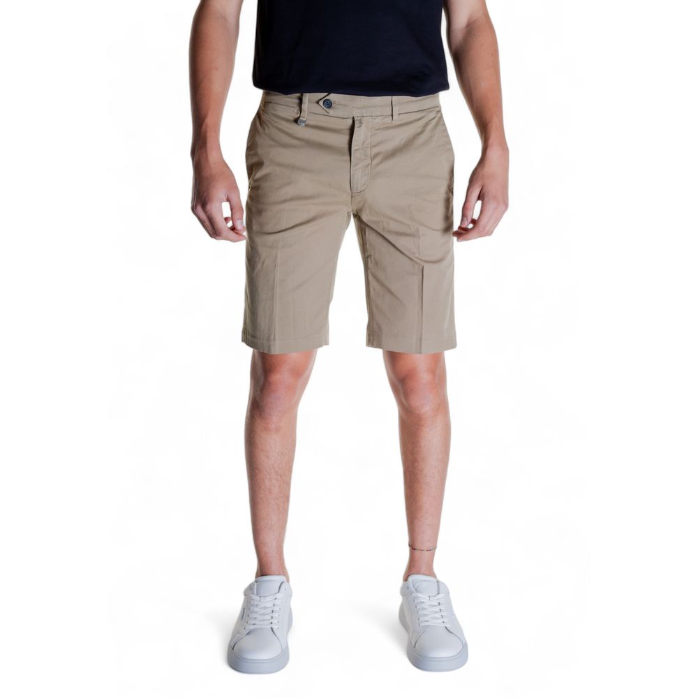 Antony Morato Beige Cotton Bermuda Shorts
