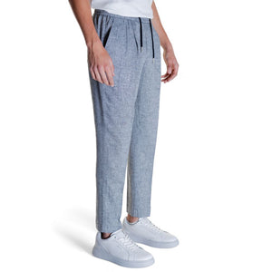 Antony Morato Black Linen Casual Pants