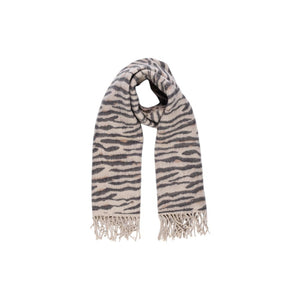 Pieces Beige Marabou Scarf