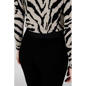 Only Black Viscose Leggings