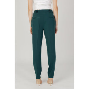 Only Green Polyester Casual Pants