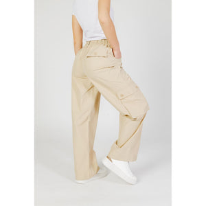 Only Beige Cotton Cargo Pants