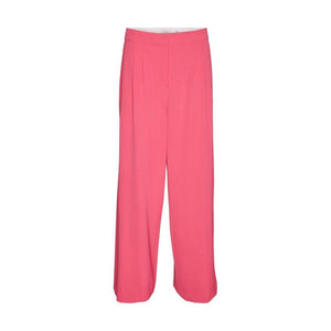 Vero Moda Pink Polyester Casual Pants