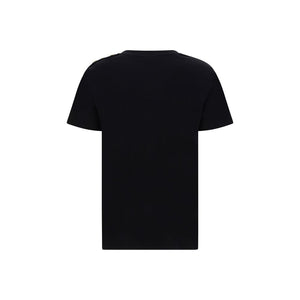 Balmain Black Cotton T-Shirt