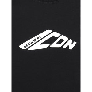 Dsquared² Black Cotton Sweatshirt