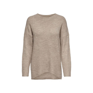 Only Beige Marabou Sweatshirt