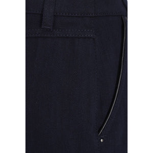 Giorgio Armani Blue Cotton Skirt