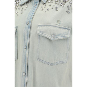 Golden Goose Blue Denim Shirt