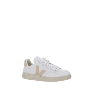 Veja White Rubber Low Top Sneakers