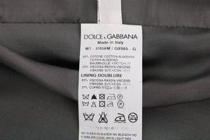 Dolce & Gabbana Black STAFF Cotton Rayon Vest