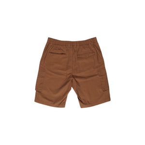 Hamaki-Ho Brown Linen Bermuda Shorts