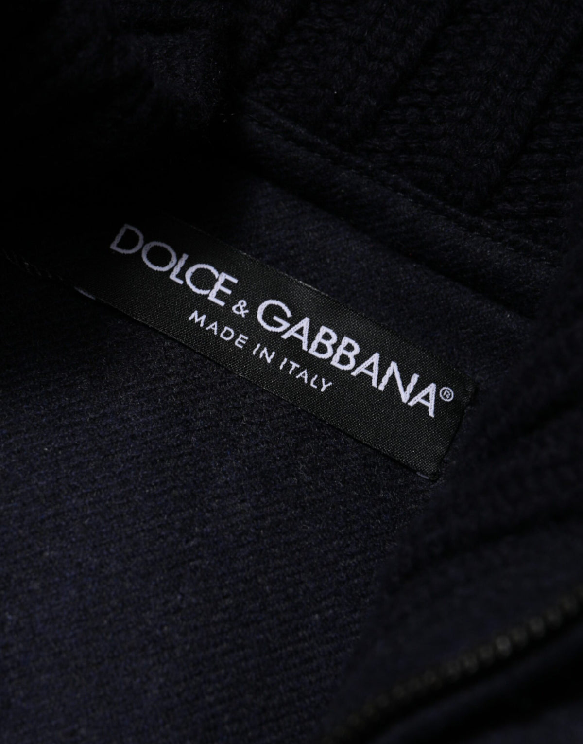 Dolce & Gabbana Black Nylon Hooded Puffer Men Coat Jacket