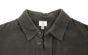 GF Ferre Green Button Front Cotton Casual Shirt