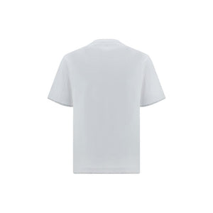 Brunello Cucinelli White Cotton T-Shirt