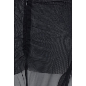 Exilia Black Polyester Casual Pants