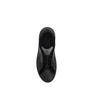 Givenchy Black Leather G Set Sneakers